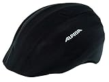 ALPINA Unisex - Erwachsene, MILTI-FIT-RAINCOVER Fahrradhelmzubehör, black, S-M