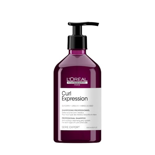 L’Oréal Professionnel, Champú En Gel Anti-Acumulación, Sin Sulfatos, para Cualquier Tipo De Rizos & Ondas, Curl Expression, 500 ml