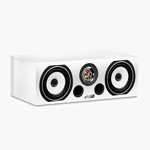 triangle Esprit Voce Ez Home Cinema Center Speaker, White High Gloss