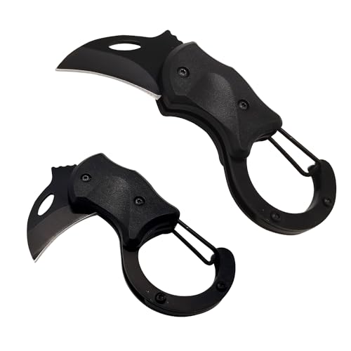 XUDIY Small Stainless Steel Pocket Knife for Everyday Carry- Razo...