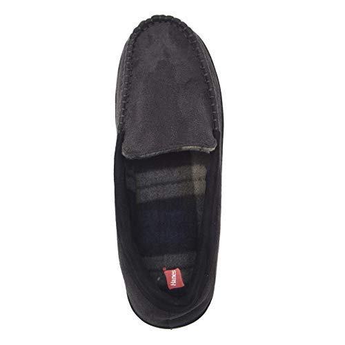 Hanes Men's Textured Moccasin Slipper3