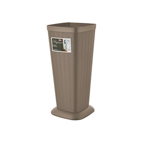 Stefanplast Elegance Umbrella Stand, Dove Grey, 25.5 x 25.5 x 57 cm Cover