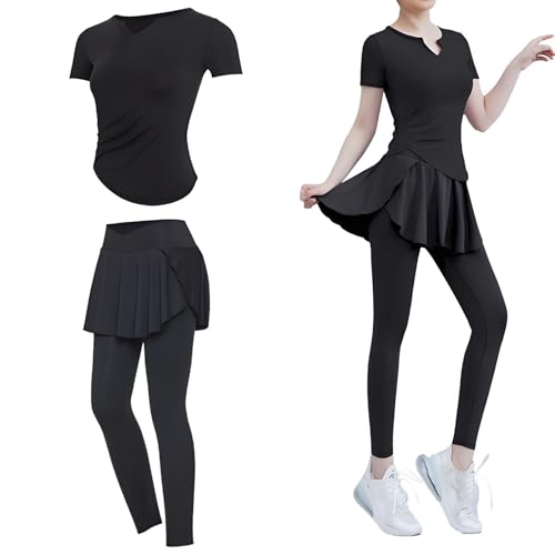 Ensemble de fitness pour yoga et pilates en polyester élasthanne
