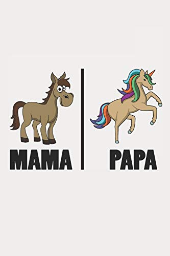 Mama | Papa: DinA5 liniert Notizbuch Tagebuch Planer Notizblock Kladde für Mamas & Papas