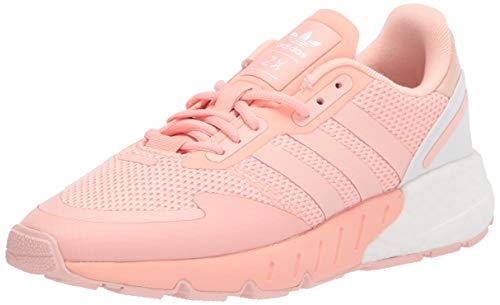 adidas Originals Zapatilla Zx 1k Boost para mujer, Glow Pink/Vapour Pink/White, 44 EU