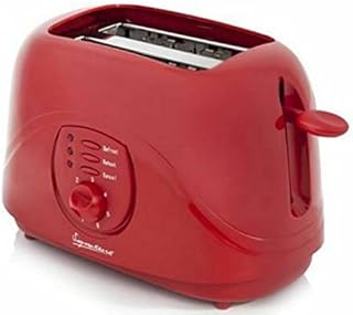 Signature Red 800W 2 Slice Toaster Cool Touch Wall & Removable Crumb Tray S20004EGLR