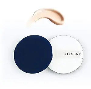 SILSTAR PROFESSIONAL AIR PUFF SPONGE AIR CUSHION PUFF FOR APPLYING BB CREAM, LIQUID CREAM AND POWDER 2PCS IN A PACK