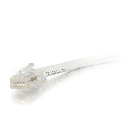 Image of C2G 00949 Cat5e Cable - Non-Booted Unshielded Ethernet Network Patch Cable, White (6 Inches)