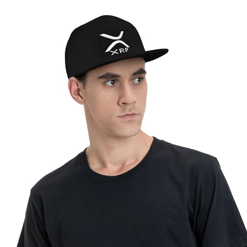Xrp Ripple Unisex Baseball Cap Adjustable Flat Brim Hat Trucker Hat - Image 8
