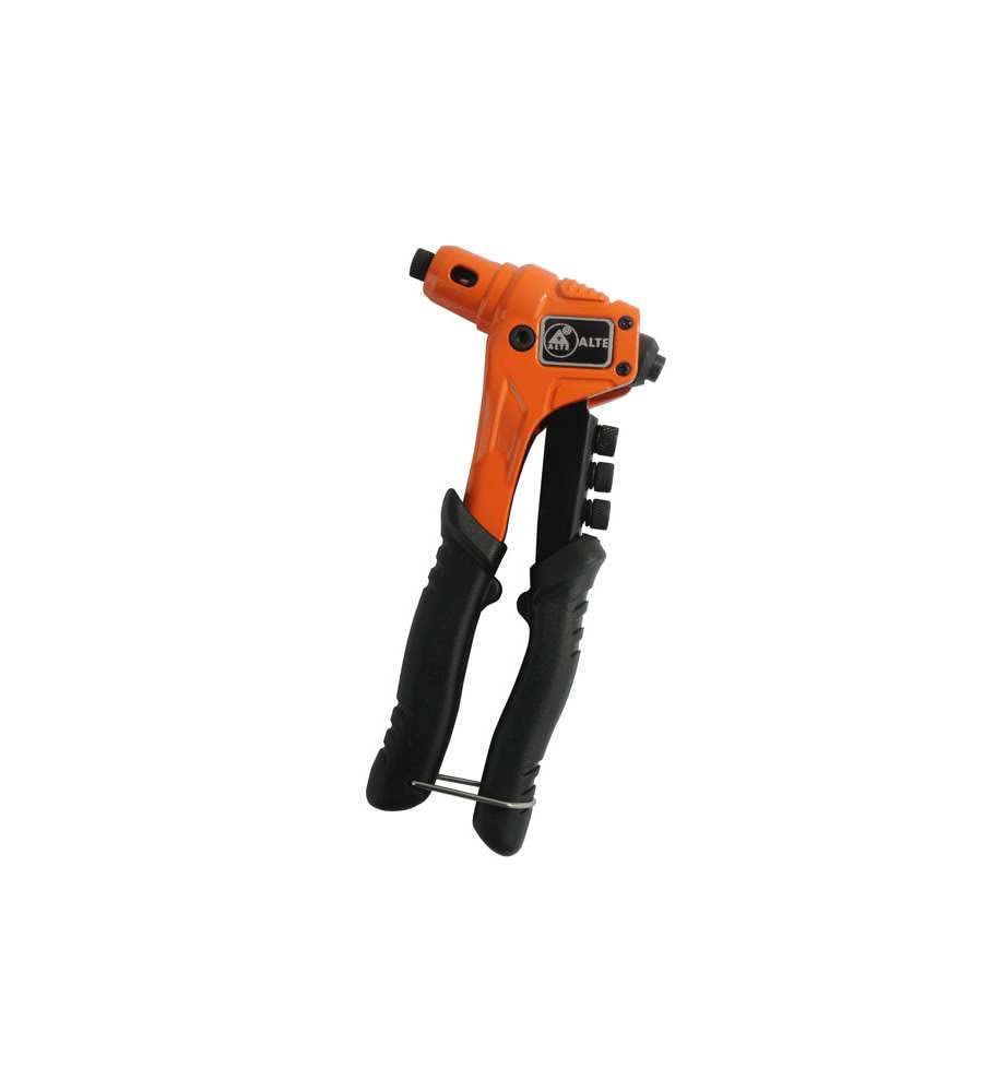 Rivettatrice Alte Compatta Universale Per Rivetti In Acciaio, Acciaio Inox E Alluminio Con Testine Intercambiabili - 4