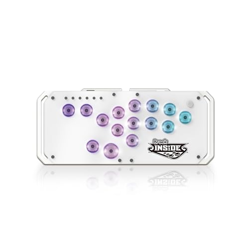 Brook Fighter Starburst ���o�[���X �A�P�R�� �R���g���[���[ �S�{�^���^�A�[�P�[�h�R���g���[���[ ������R���\�[���Ή� PS5 PS4 Xbox NS NS2 Windows PC �^�[�{ �W���C�X�e�B�b�N���[�h 16�L�[ �Z���L�[