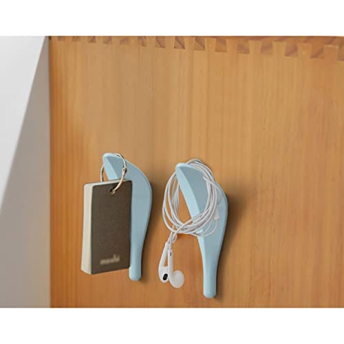 Support mural pour cintre et rangement de peignoir sans encombre