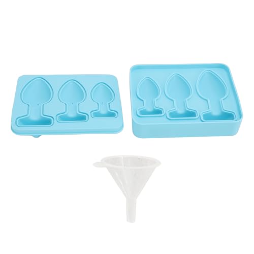 Molde para cubos de hielo de silicona con tapa miniatura 5