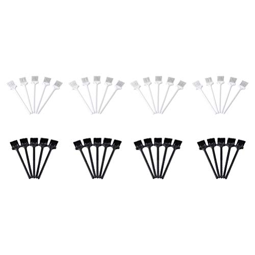 ULTECHNOVO 40 Peças Pequenas Escovas de Plástico Portátil Teclado de Computador Escova de Limpeza de