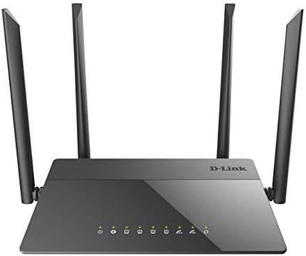 D-Link DIR-841 - AC1200 MU-MIMO Wi-Fi Gigabit Router with Fast Ethernet LAN Ports, Dual_Band, Black (1200 megabits_per_Second)