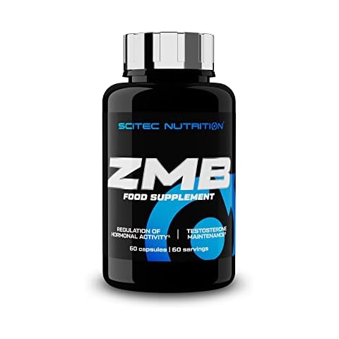 Scitec Nutrition ZMB6 Food Supplement Capsules with zinc, Magnesium and Vitamin B6, 60 Capsules Cover