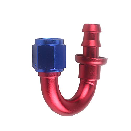 Yorten Encaixe da extremidade da mangueira de bloqueio de pressão AN6 extremidade da mangueira de pr