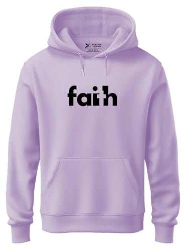 Image of XENOVAURBAN Hoodie for Men /Women | Unisex fit Cotton Fleece Hooded Sweatshirt - Faith