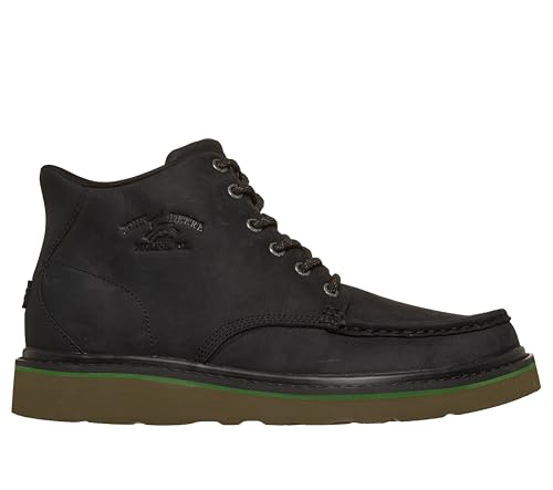 Image of Skechers mens John Deere Brockman 2.0 Moc Toe Lace Up Slip Ins
