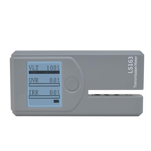 Medidor de UVB, Medidor de transmisión de película for ventanas for medir la transmitancia de VLT, infrarrojos y UV de parabrisas y vidrios de automóviles LS163
