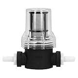 Wine Filter Conical Fermenter, Hose Barb Beer Inline Filter Strainer for Home Brewing 150 Micron 80