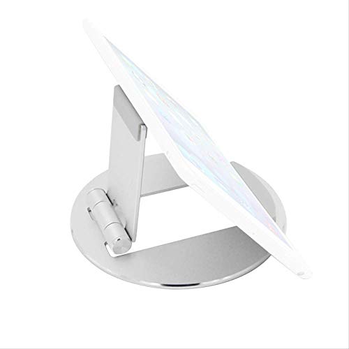 KWOSJYAL Soporte de Tableta de aleación de Aluminio Soporte para teléfono móvil de sobremesa Soporte de Soporte Soporte de Montaje Universal Portátil Plegable Soporte Plano Soporte Fijo multifunción