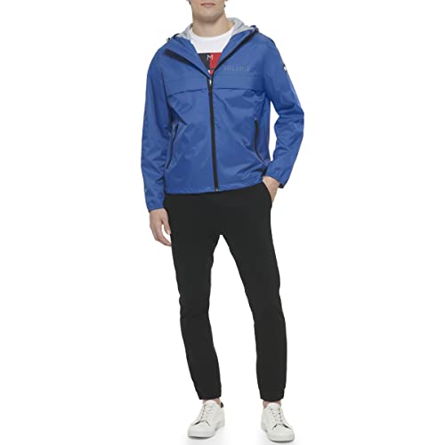Image of Tommy Hilfiger Men's Simple Hooded Rain Jacket