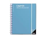ADDITIO - La Agenda del Profesorado | Planificación trimestral | Semana vista | Evaluación | Tamaño 16,5 cm. | Catalán | Azul