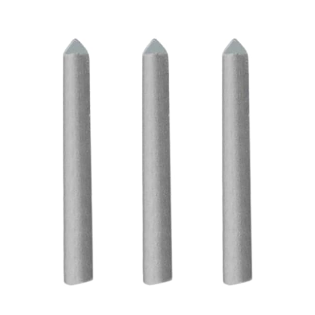 Pointed Engraving Burr Bits, Cylindrical Grinding Stone Set, Rotary Tool Carving & Engraving Accessories for Glass, Stone, Ceramic & Metal PACK OF 3-image-43