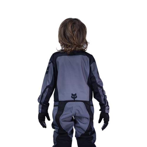 Fox Racing Youth 180 Shield Motocross Dirt Bike Trikot, Schwarz, Größe L