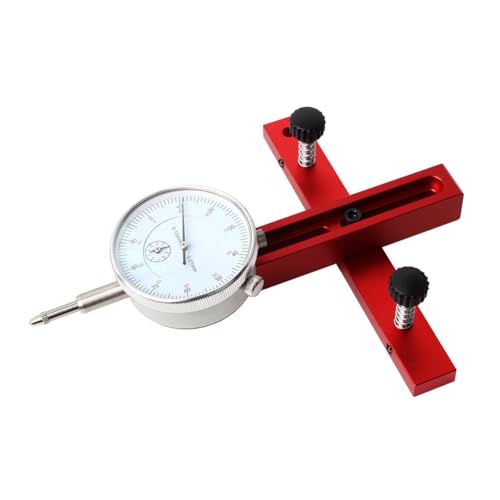 Cvoepobey Corrector de Indicador de Cuadrante de de Mesa Corta, CorreccióN de Paralelismo de Hoja de de Mesa para CarpinteríA para