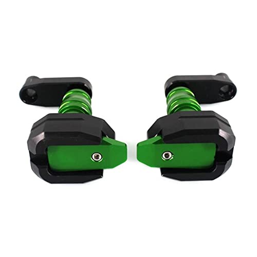 Patins anti-chute Kawasaki Z1000SX Ninja 1000 vert protection cadre haute résistance