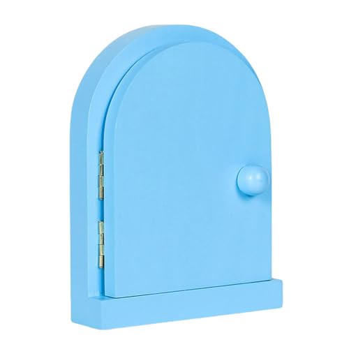 ドア形状木製コンセントカバープレートベビープルーフ粘着ライトスイッチガードシールド家の装飾コンセント保護