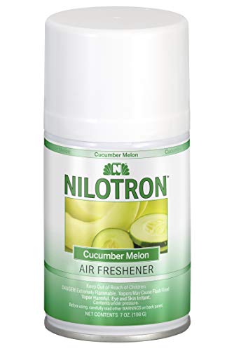 Nilodor Automatic Aerosol Deluxe Dispenser Refill, 7-Ounce, Cucumber-Melon