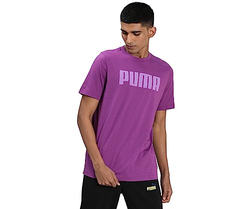 Image of Puma Men's Printed Regular Fit T-Shirt