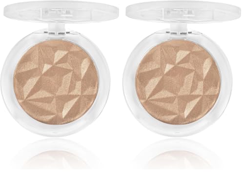 Image of PAC Killer Glow Powder Highlighter Raw Silk | Micro Pearls | Champagne Gold Luminous HD Shine (Pack of 2)