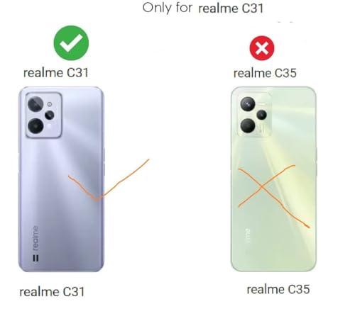 Image of Bintage Cute Fun Taddy| 3D Ball Bear| Donut| Coffee Rubber Case Camera Protection Back Cover Compatible for Realme C31 - Black