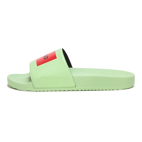 Image of HUGO mens Big Logo Label Slide Sandals
