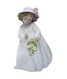 Lladro Happiness 06685 Girl with Flowers