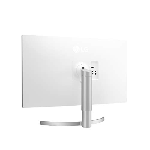Image of LG 32UN550-W Monitor 32 inch Ultrafine (3840 x 2160) Display, DCI-P3 90% Color Gamut, HDR 10, AMD FreeSync, Borderless Design, Tilt /Height Adjustable Stand - Silver