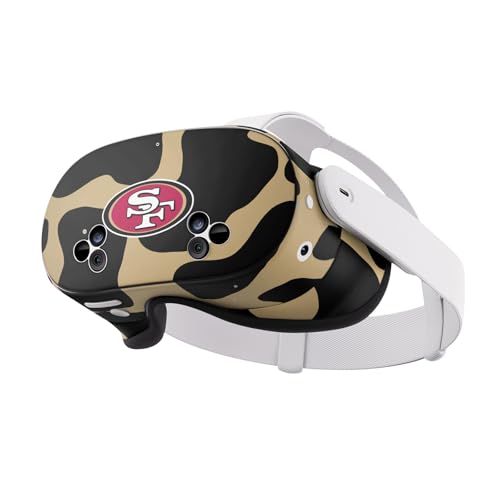 Skin Meta Quest 3S NFL San Francisco 49ers Head Case Designs autocollant vinyle