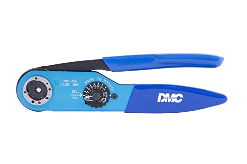 DMC AF8 M22520/1-01 Original Daniels Standard Adjustable Indent Crimp Tool 12-26 AWG Wire Range Made in USA