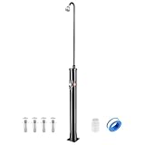 Yescom 7 FT Pool Spa Solar Base Shower Outdoor Backyard Poolside Beach With Sprinkler