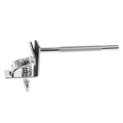 Clip de extensión para cencerro para set de batería, abrazadera duradera con superficie lisa, fácil de instalar para músicos de percusión miniatura 5