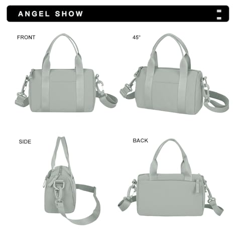 Mini Gym Bag for Women Small Sling Bag for Cute Travel Duffle Bags Workout Sport Crossbody Bag Personal Item Bags Green4