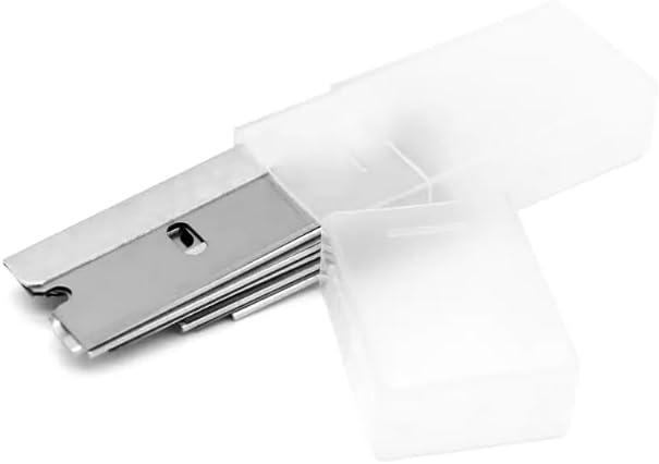 2pc Metal Plastic Single Double Edge Razor Blade Glue Scraper Tool Set for windshields