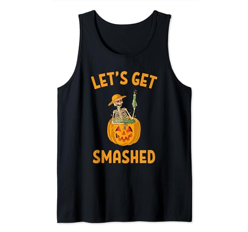 Let's Get Smashed Divertente Costume di Halloween 2023 Donne Uomini Canotta