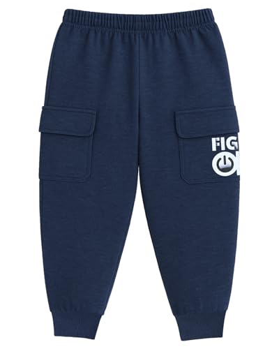 Image of Kuchipoo Boys Cargo Joggers - Pack of 3