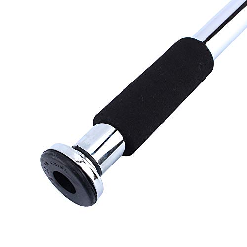 Optrekstang met handkussen, telescopische trainingsstang, geen schroeven nodig, voor deurkozijnen, 62-100 cm verstelbaar - Afbeelding 6
