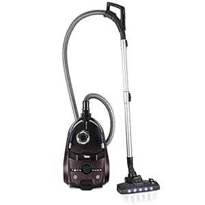 Fakir Filter Pro – Beutelloser Staubsauger mit 8-fach Filtertechnik I Leiser Staubsauger mit HEPA 13 Filter für…